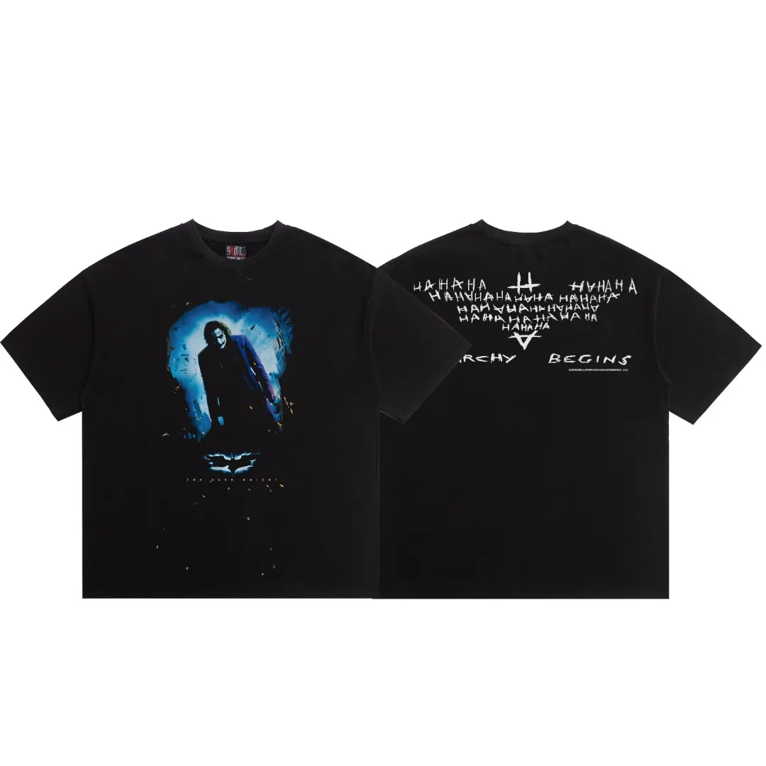 American Saint Michael Dark Knight Fabric: Double yarn 240g Style number: S869 Size: S-M-L-XL Color: Washed black Price: P118